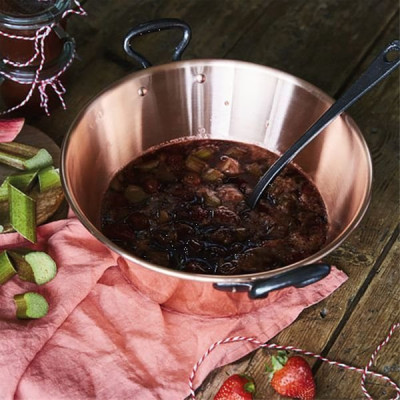 BASSINE CONFITURE CUIVRE 26 INDUCTION