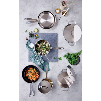 CASSEROLE MAESTRO INOX 12CM 2BECS