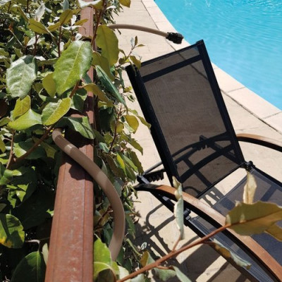 BRUMISATEUR FLEXIBLE 3M 3 BUSES TAUPE