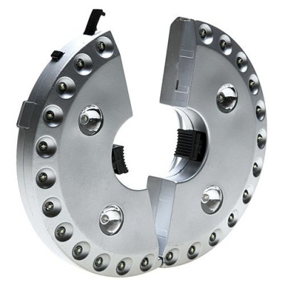 LAMPE TENTE/PARASOL 28 LED ABS GRIS