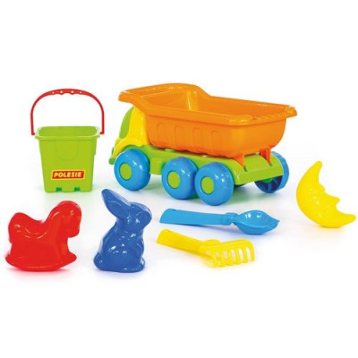 Camion benne 29x15.1x14.4cm avec accessoires