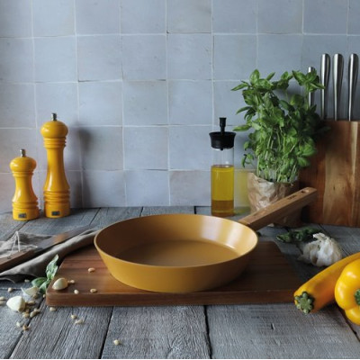 POELE AVEC REVETEMENT CERAMIQUE - Ø 24 CM - 7930274