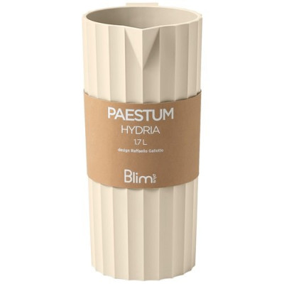 Carafe 1,7 L Crème - Paestum Hydria