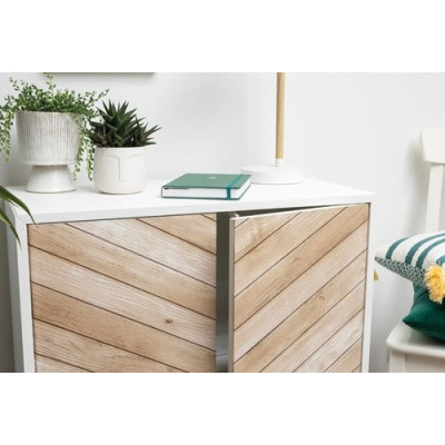 Adhésif Décoratif Bois Chevron 67.5cmx2m