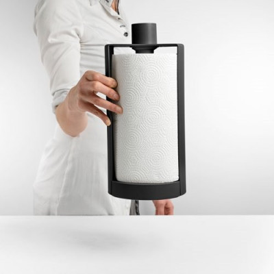 Porte-rouleau essuie-tout Noir - Create Stop