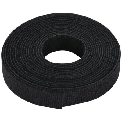 Ruban Velcro gain cache câble 3 m noir