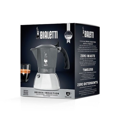 Cafetière italienne 4 tasses - Brikka Induction