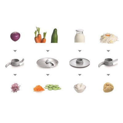 ROBOT COMPACT - MCM3100W - Blanc / Gris