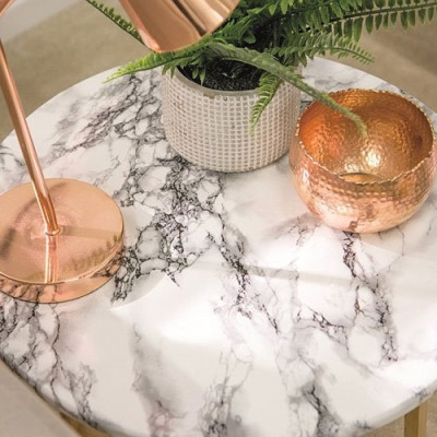 ADHESIF MARBRE MARMI BLANC 2MX45CM