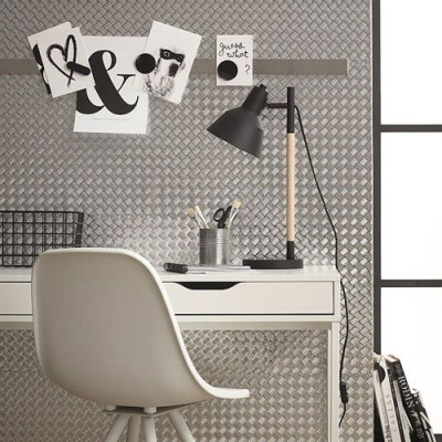 ADHESIF METALLIC RIFFEL ARGE 1.5MX45CM