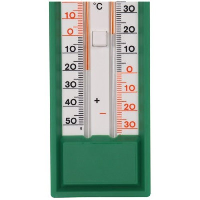 THERMOMETRE MINI MAXI VERT 23CM (Vendu par 1)