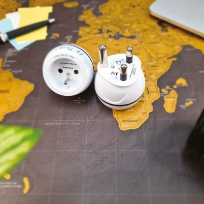 Adaptateur 2p+t Afrique du Sud 230V 3680W