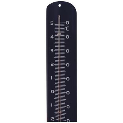 THERMOMETRE METAL BLEU ROI 30CM (Vendu par 1)