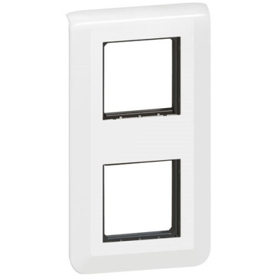 SUP.+PLAQ 2X2MOD V BLC MOSAIC