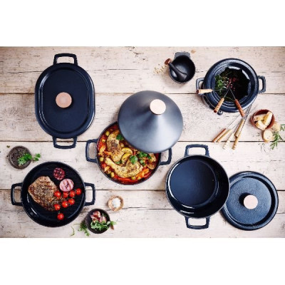 COCOTTE FONTE 31CM 5L5 NORI