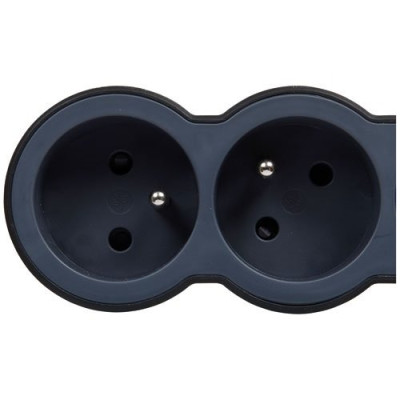 MULTIPRISE FB 4X2P+T STD 1.5M NOIR