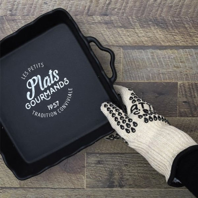 GANT ANTI CHALEUR COTON ET SILICONE