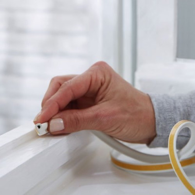 Calfeutrer - Joint Portes Fenêtres Joints P Blanc 6mx9mmx5.5mm