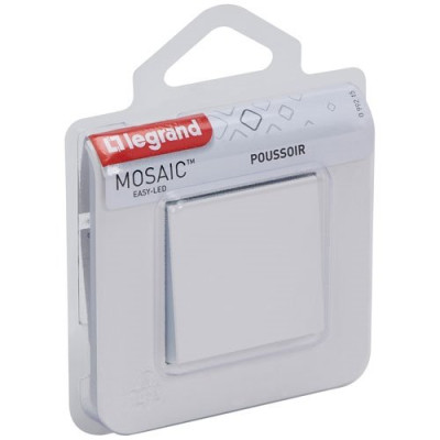 POUSSOIR 6A CPL GRIFFE BLANC