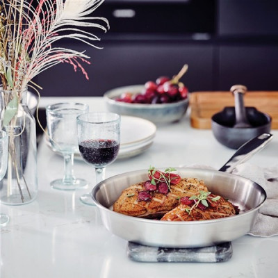 POELE MAESTRO MULTIMAX 24CM INOX