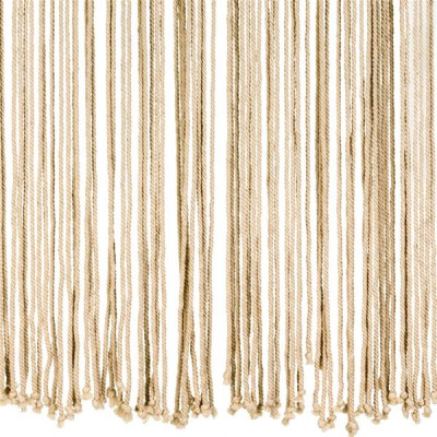 RID.PORT.BOHEME EN MACRAME 90X200 ECRU (Vendu par 1)