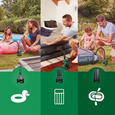 Gonfleur compact sans fil 18volts 530 litres/mn