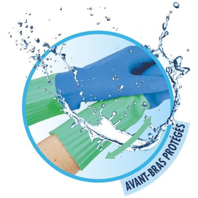 Gants maxi protection latex et neoprene taille m