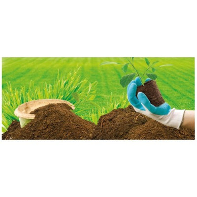 Gants jardin quotidien fibre de bambou colors taille L