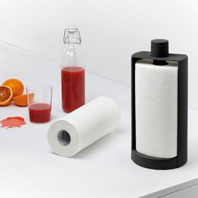 Porte-rouleau essuie-tout Noir - Create Stop