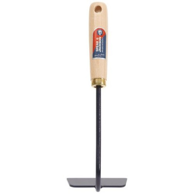 Binette à fleurs manche bois 14cm