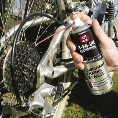 LUBRIFIANT CHAINE ET CABLE BBE 250ML (Vendu par 1)