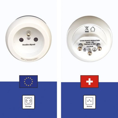 Adaptateur france vers suisse