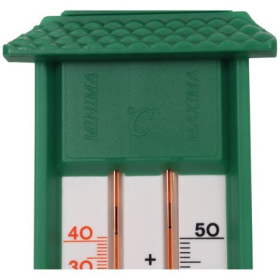 THERMOMETRE MINI MAXI VERT 23CM (Vendu par 1)
