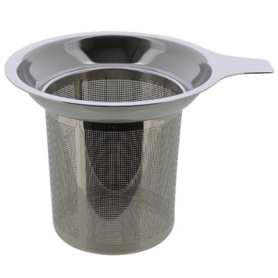 TISANIERE 475 ML GRIS COUVERCLE BOIS