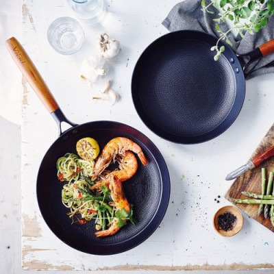 POELE 24CM ACIER EMAILLE MANDALA (Vendu par 6)