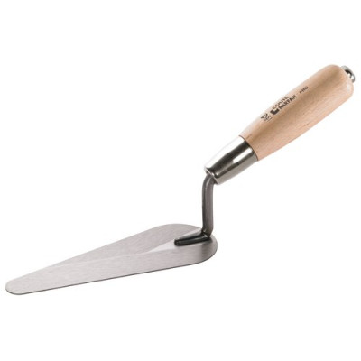 L'OUTIL PARFAIT - Truelle Langue Chat : Lame Acier Manche Bois Verni