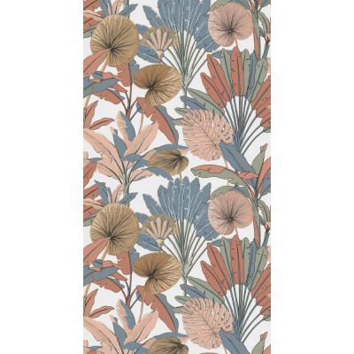 DECORAMA - 11221004 - Papier Peint Vinyle sur Intissé Nénuphar Vert Céladon