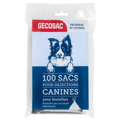 GECOSAC - Sacs à Déjections Canines x100