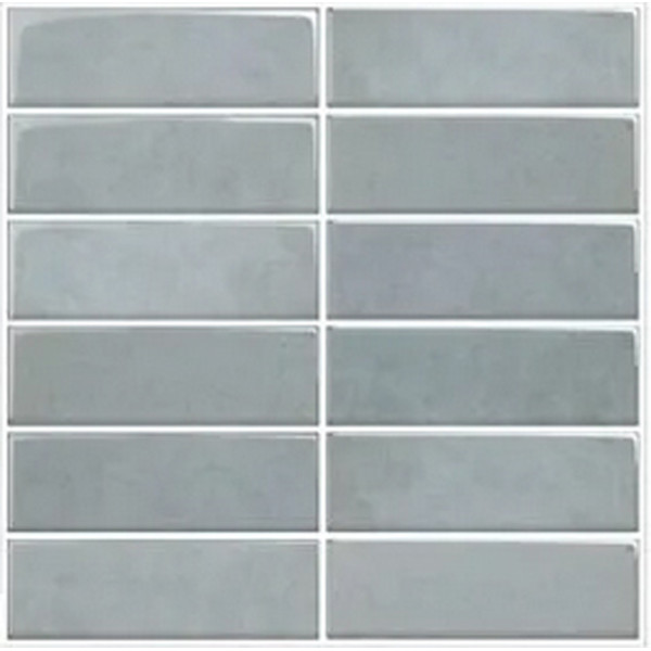 ACCESS DECO - Carrelage Adhésif 3D Zellige Gris 30.5x25cm