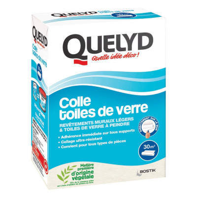 QUELYD - Colle Toiles de Verre en Poudre 500 g