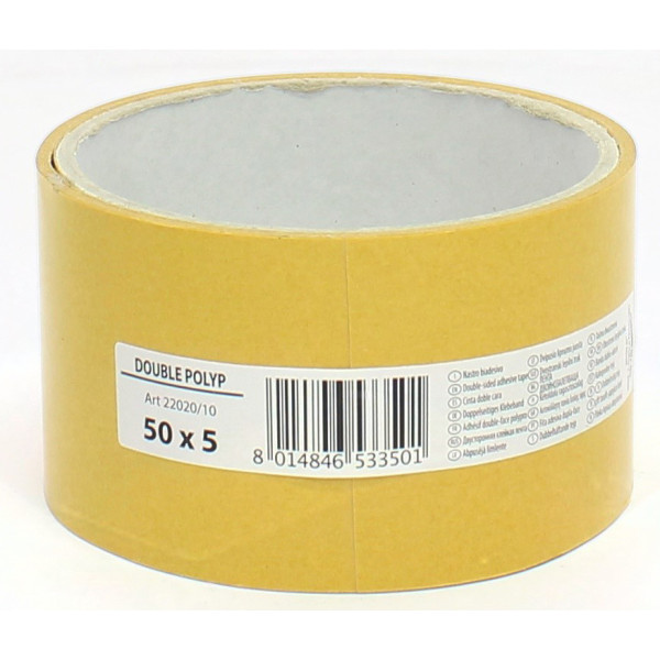 GEKO - Adhésif Double Face Pour Sol 50mmx5m