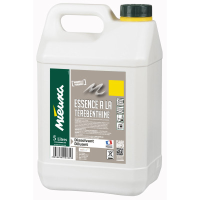MIEUXA - Essence à la Térébenthine Nouvelle Formule 5L