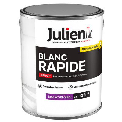 JULIEN - Blanc Rapide Velours
