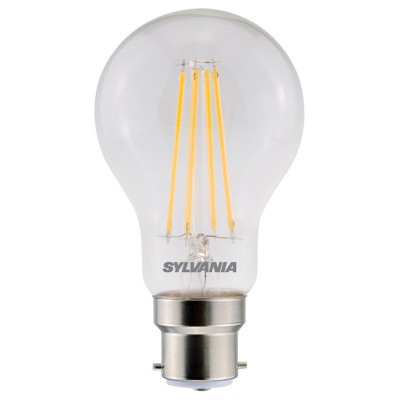 SYLVANIA - Ampoule Classique LED Filament Clair Blanc Chaud B22