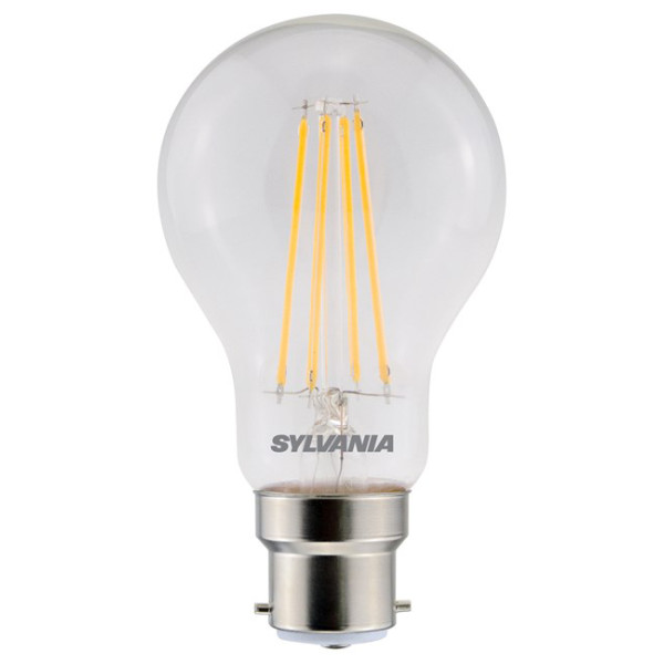 SYLVANIA - Ampoule Classique LED Filament Clair Blanc Chaud B22