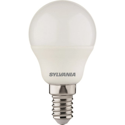 SYLVANIA - Ampoule Sphérique LED Multi-Directionnelle 4.5W Blanc Chaud E14