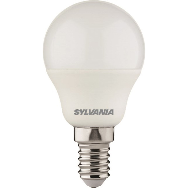 SYLVANIA - Ampoule Sphérique LED Multi-Directionnelle 4.5W Blanc Chaud E14