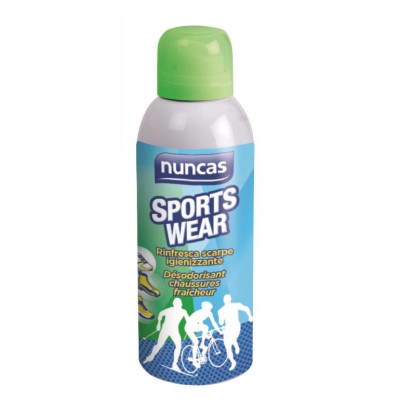 NUNCAS - Désodorisant Rafraîchissant Sportwear Pour Chaussures 150ml