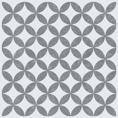 DC-FIX - Dalles Murales Adhésives Wall Tiles Amira Gris 15.25x15.25cm Boite de 6