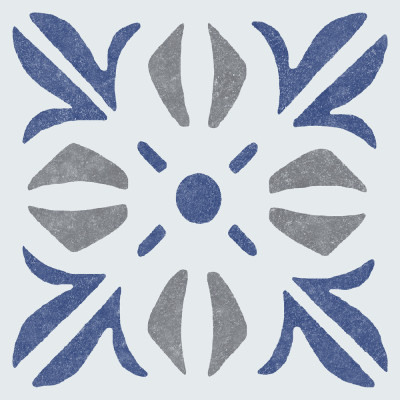 DC-FIX - Dalles Murales Adhésives Wall Tiles Cubia Bleu 15.25x15.25cm Boite de 6